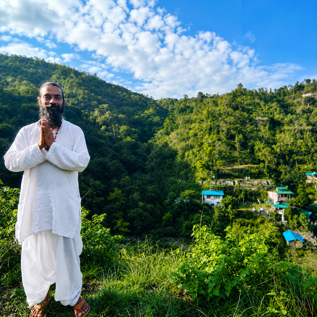 Dr. Yogi Vijay Rayal — Founder & Head Teacher, Maunvan Rishikesh