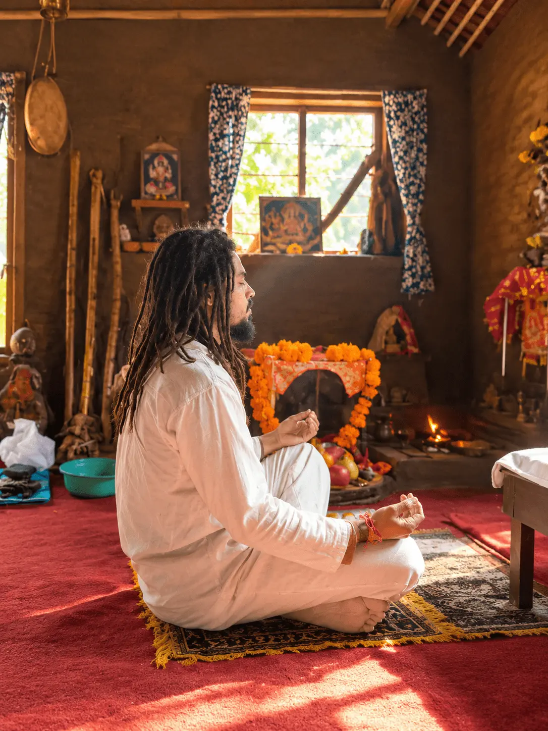 Meditation and healing session at Maunvan ashram Rishikesh