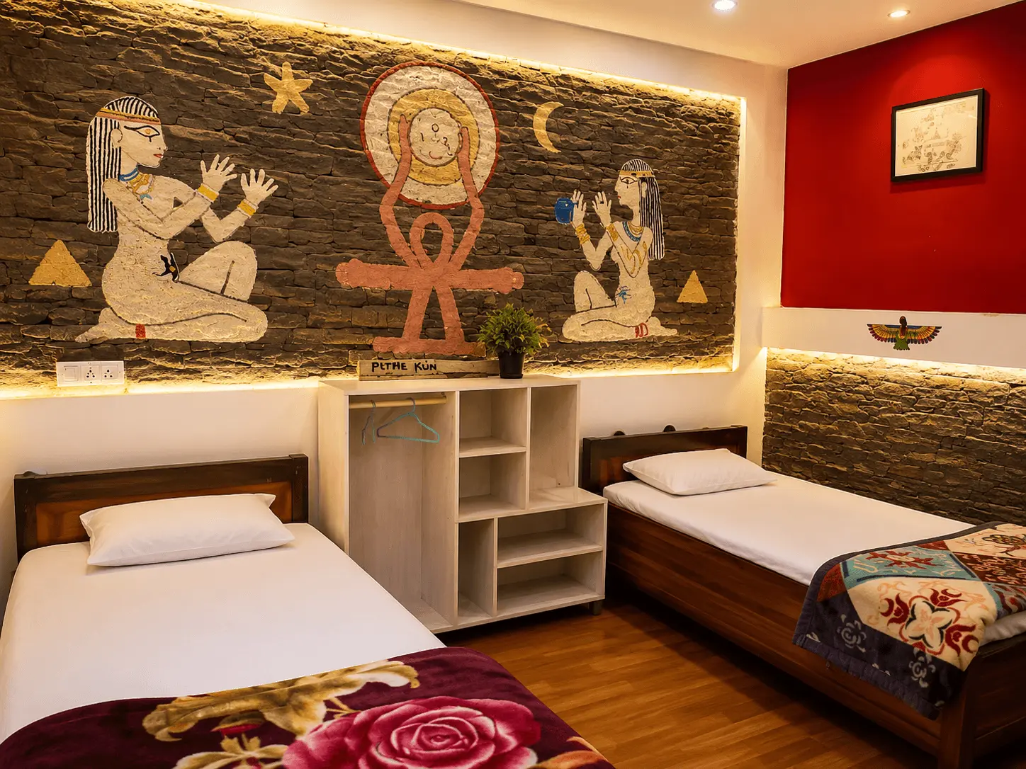 Maunvan ashram rooms — yoga teacher training accommodation Rishikesh